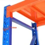 industrial shelf close-up