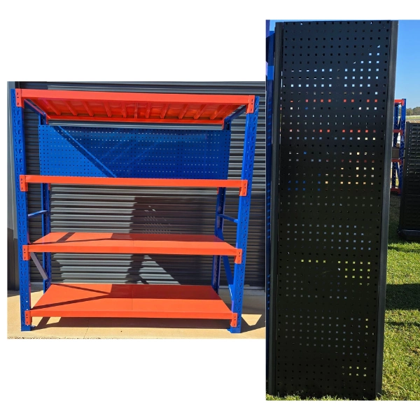 three shelves metal shelving unit